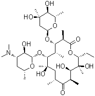 红霉素 C分子结构 (CAS 1675-02-1)