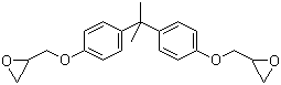 双酚 A 二脱水甘油醚分子结构 (CAS 1675-54-3)