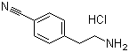 4-(2-Aminoethyl)benzonitrile hydrochloride molecular structure (CAS 167762-80-3)