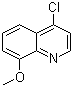 structure of CAS# 16778-21-5, 4-Chloro-8-methoxyquinoline