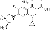 structure of CAS# 167887-97-0, Olamufloxacin