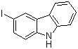 structure of CAS# 16807-13-9, 3-Iodocarbazole