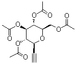 CAS # 168105-32-6, 3,7-Anhydro-1,2-dideoxy-D-glycero-D-gulo-oct-1-ynitol tetraacetate
