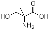 structure of CAS# 16820-18-1, 2-Methyl-L-serine