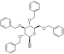 CAS 登录号：168253-07-4, 3,7-脱水-1,2-二脱氧-4,5,6,8-四-O-(苯基甲基)-D-甘油型-D-古洛-辛-1-炔糖醇