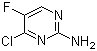 structure of CAS# 1683-75-6, 4-氯-5-氟嘧啶-2-胺