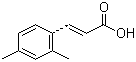 structure of CAS# 1685-80-9, 2,4-二甲基肉桂酸