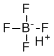 Fluoroboric acid molecular structure (CAS 16872-11-0)