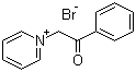 1-Phenacylpyridinium bromide molecular structure (CAS 16883-69-5)
