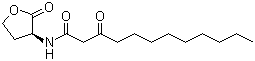 3-Oxo-N-[(3S)-tetrahydro-2-oxo-3-furanyl]dodecanamide molecular structure (CAS 168982-69-2)