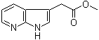 structure of CAS# 169030-84-6, 1H-Pyrrolo[2,3-b]pyridine-3-acetic acid methyl ester