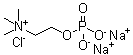 structure of CAS# 16904-96-4, Sodium phosphorylcholine