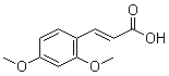 structure of CAS# 16909-09-4, 反式-2,4-二甲氧基肉桂酸