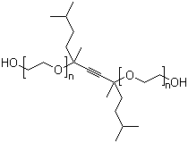 CAS # 169117-72-0, 2,5,8,11-Tetramethyl-6-dodecyn-5,8-diol ethoxylate, Dynol 604, Dynol 607, Ethoxylated 2,5,8,11-tetramethyl-6-dodecyne-5,8-diol, Olfine EXP 4001, Olfine EXP 4036, Olfine EXP 4051F, Polyethylene glycol 2,5,8,11-tetramethyl-6-dodecyne-5,8-diol ether