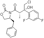 CAS # 169218-76-2, (4S)-3-[(2R,3R)-4-Chloro-3-(2,4-difluorophenyl)-3-hydroxy-2-methyl-1-oxobutyl]-4-(phenylmethyl)-2-oxazolidinone