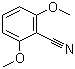 structure of CAS# 16932-49-3, 2,6-Dimethoxybenzonitrile