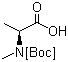 structure of CAS# 16948-16-6, BOC-N-甲基-L-丙氨酸