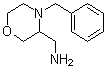 structure of CAS# 169750-73-6, (4-Benzylmorpholin-3-ylmethyl)amine