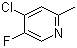 4-Chloro-5-fluoro-2-methylpyridine molecular structure (CAS 169750-95-2)