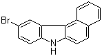 structure of CAS# 1698-16-4, 10-溴-7H-苯并[c]咔唑