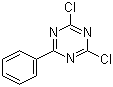 structure of CAS# 1700-02-3, 2,4-Dichloro-6-phenyl-1,3,5-triazine