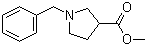 structure of CAS# 17012-21-4, N-苄基吡咯烷-3-甲酸甲酯
