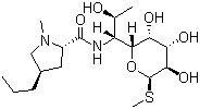 (7S)-林可霉素分子结构 (CAS 17017-22-0)