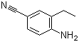 4-Amino-3-ethylbenzonitrile molecular structure (CAS 170230-87-2)