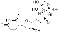 CAS 登录号：170428-86-1, 2'-脱氧尿苷 5'-(P,P',P'',P''-四氢亚胺三磷酸酯)