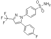 structure of CAS# 170569-88-7, Mavacoxib