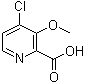 4-Chloro-3-methoxypyridine-2-carboxylic acid molecular structure (CAS 170621-86-0)