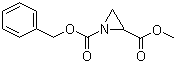 structure of CAS# 170701-87-8, 氮丙啶-1,2-二甲酸 1-苄酯 2-甲酯