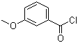 structure of CAS# 1711-05-3, 3-Methoxybenzoyl chloride