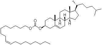 structure of CAS# 17110-51-9, Cholesteryl oleyl carbonate