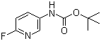 N-Boc-5-amino-2-fluoropyridine molecular structure (CAS 171178-41-9)