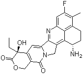 structure of CAS# 171335-80-1, Exatecan