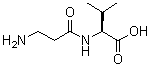 beta-Alanyl-L-valine molecular structure (CAS 17136-26-4)