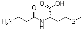 N-beta-Alanyl-L-methionine molecular structure (CAS 17136-27-5)
