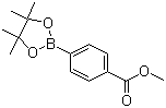 structure of CAS# 171364-80-0, 4-甲氧甲酰苯硼酸频哪醇酯