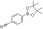 structure of CAS# 171364-82-2, 4-氰基苯硼酸频哪醇酯