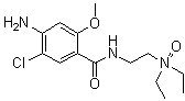 CAS 登录号：171367-22-9, 4-氨基-5-氯-N-[2-(二乙基氨基)乙基]-2-甲氧基苯甲酰胺 N-氧化物, 甲氧氯普胺 N-氧化物