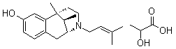 Talwin Injection molecular structure (CAS 17146-95-1)