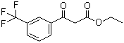 structure of CAS# 1717-42-6, Ethyl (3-trifluoromethylbenzoyl)acetate