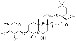 CAS # 17184-21-3, Leontoside A, Scabioside A, Scabioside A (Patrinia), Tauroside B, beta2-Fatsin, delta-Hederin