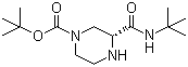 CAS 登录号：171866-36-7, (R)-4-Boc-哌嗪-2-羧酸叔丁基酰胺, (R)-(-)-2-(叔丁基甲酰胺基)-4-叔丁氧羰基哌嗪