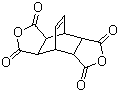 structure of CAS# 1719-83-1, 双环[2.2.2]辛-7-烯-2,3,5,6-四羧酸二酐