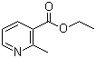 structure of CAS# 1721-26-2, Ethyl 2-methylnicotinate