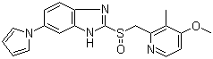 艾普拉唑分子结构 (CAS 172152-36-2)