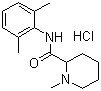 structure of CAS# 1722-62-9, Mepivacaine hydrochloride