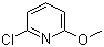 structure of CAS# 17228-64-7, 2-Chloro-6-methoxypyridine